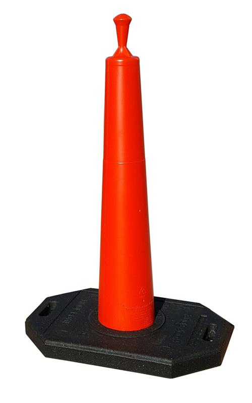 ROOF EDGE DELINEATOR CONE W/ BASE - Passive Fall Protection
